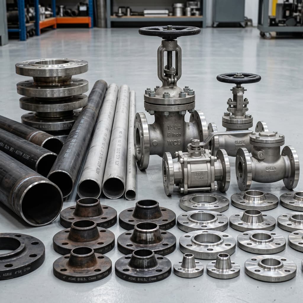 CS, SS & Alloy Pipes